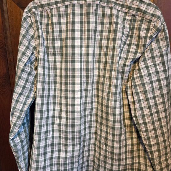 Men's J  Crew Flex Washed Plaid Shirt - Picture 3 of 3